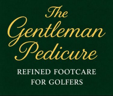 The Gentleman Pedicure - Refined footcare for golfers logo tgp